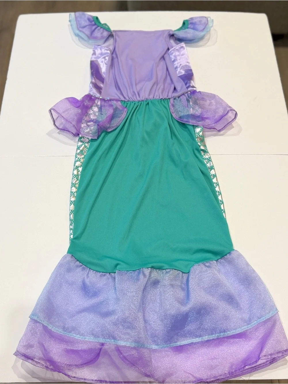 “Ariel like “ Purple & Teal Mermaid Costume Dress